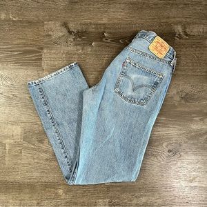 Vtg Levi’s 501 Button Fly Men’s Size 33/32